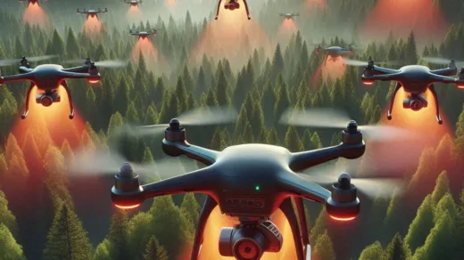 Unveiling the Energy of Eyes within the Sky: Drones with Thermal Cameras 